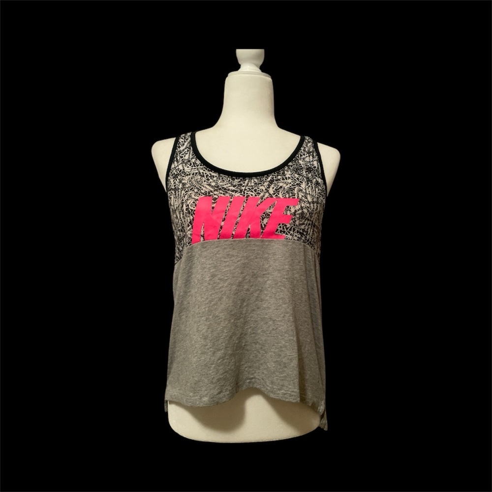 Nike Women's Tank Top in Gray and Pink